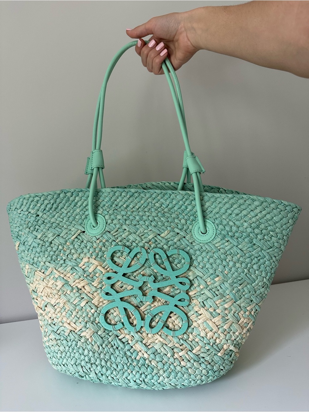 Woven Straw Tote - Picture 3 of 7